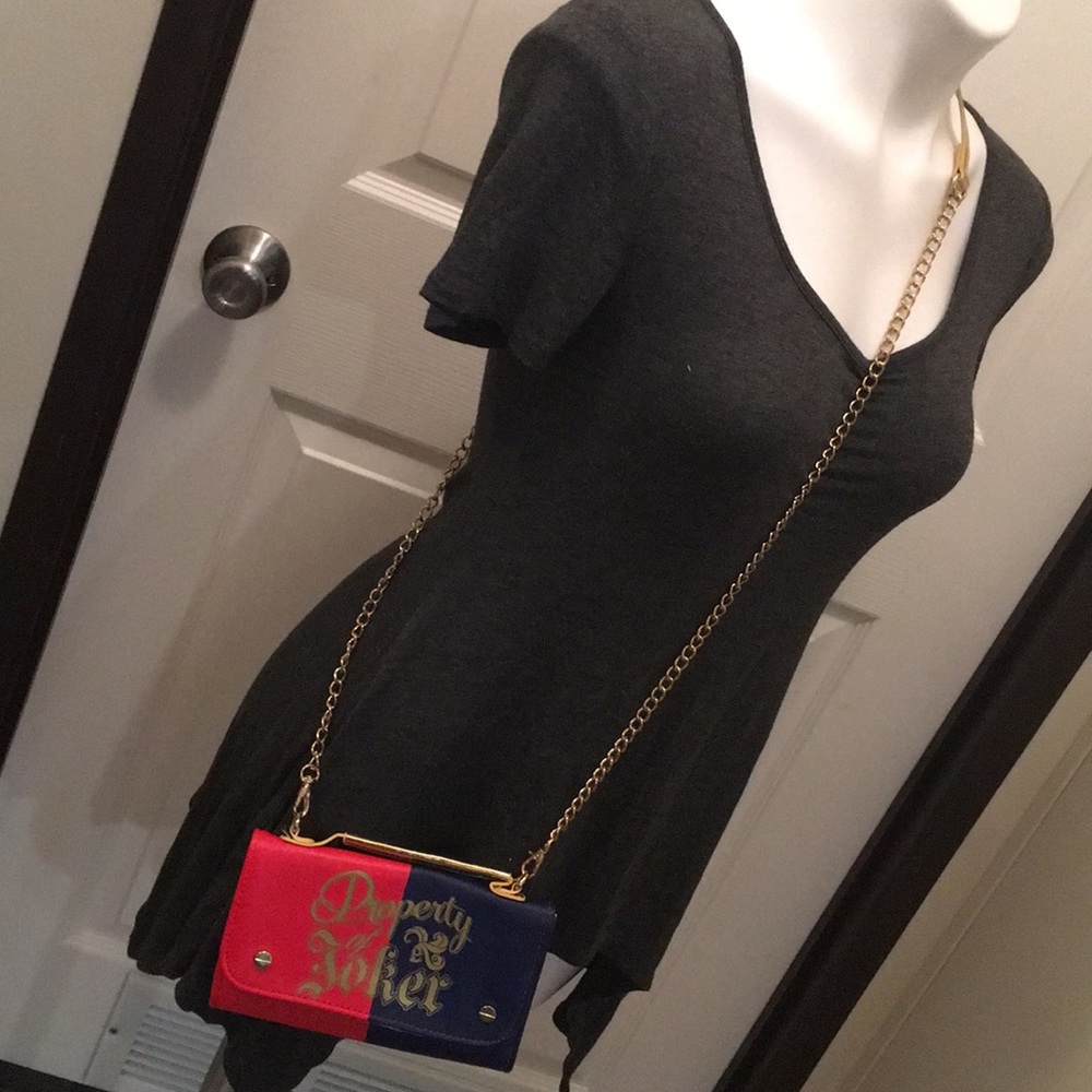 Joker and Harley queen wallet purse